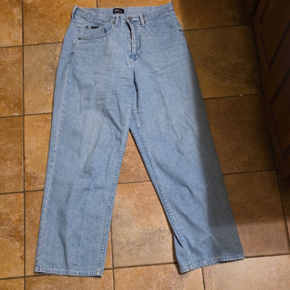 NYDJ Light Blue Relaxed Fit Jeans